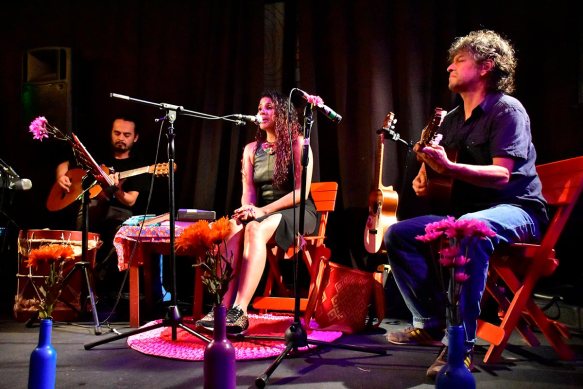 Piedecuesta rinde Tributo a Violeta Parra en la voz de Adriana Lizcano.