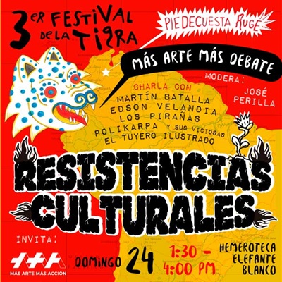 +Arte +Debate: Conversatorio Resistencias Culturales