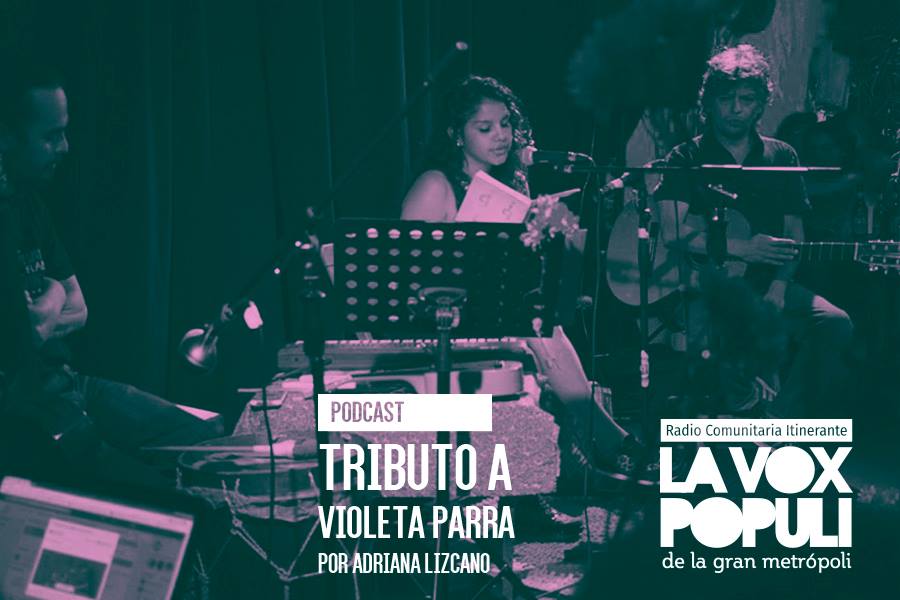 Piedecuesta rinde Tributo a Violeta Parra en la voz de Adriana Lizcano